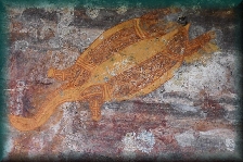 rotstekening Ubirr