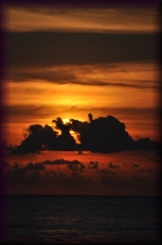 Ondergaande zon