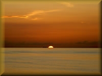 Ondergaande zon