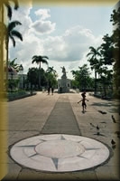 Nul-kilometer in Parque Martí