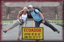 Evenaar bij Mitad del Mundo