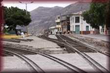 Rails bij Alausi