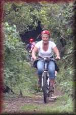 Mountain biken