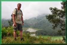 Wandeling op het Dieng Plateau