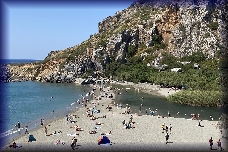 Preveli beach