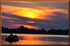 Ondergaande zon