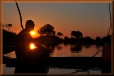 Ondergaande zon