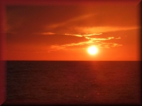 Ondergaande zon