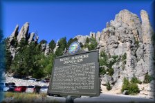 Needles Highway, bij Needles Eye Tunnel