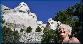 George Washington (1st), Thomas Jefferson (3rd), Theodore Roosevelt (26th), Abraham Lincoln (16th)