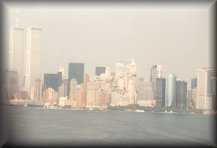 Uitzicht op Lower Manhattan