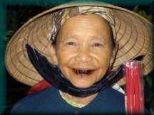 Vietnamese glimlach